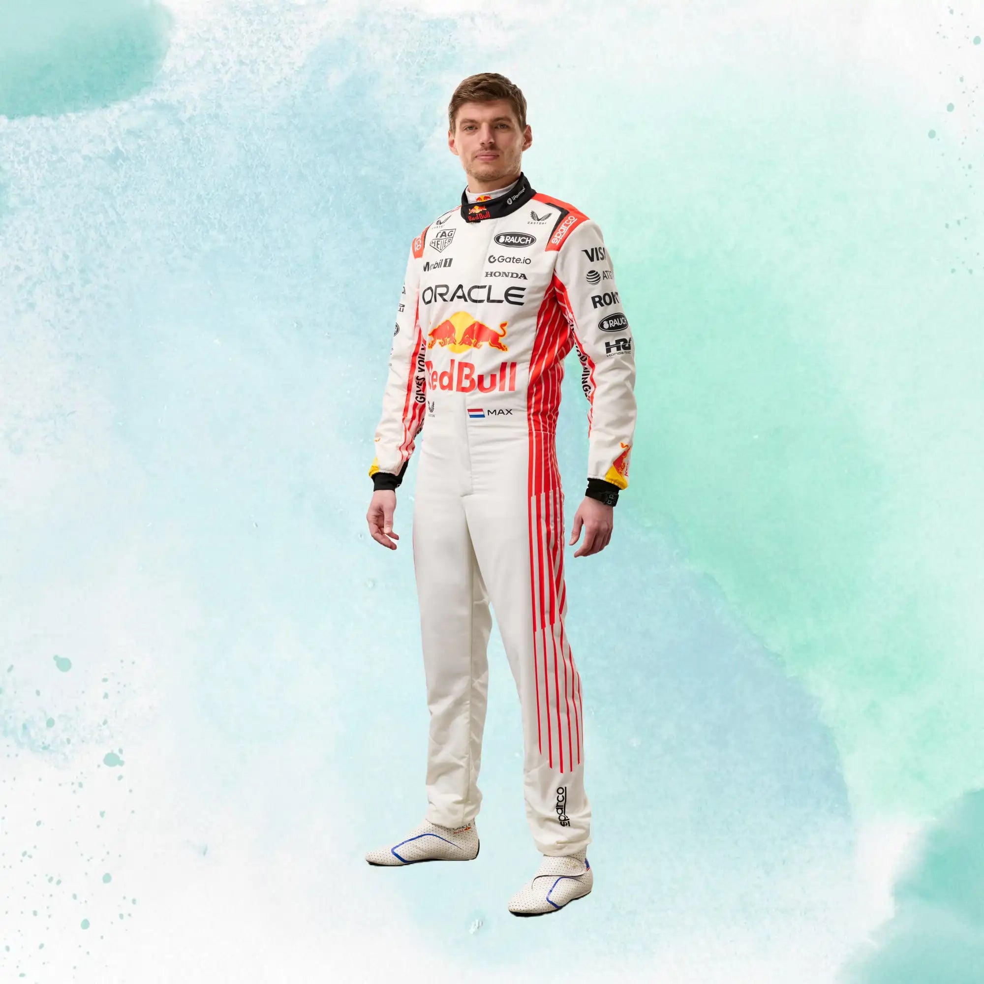 New 2025 Max Verstappen Japanese Grand Prix Red Bull F1 Team Replica Race Suit