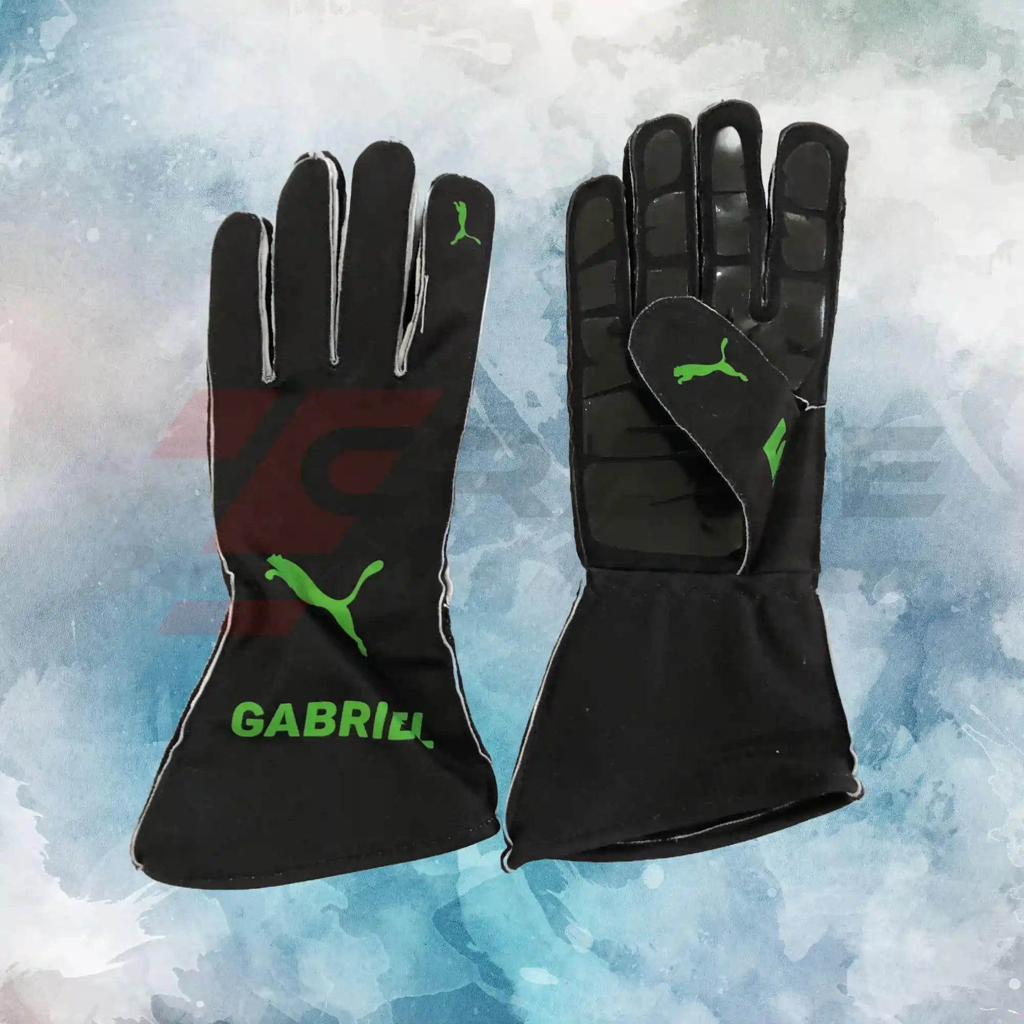 2025 New Kick Sauber F1 Racing Team Gloves / New Gabriel Bortoleto Kick Sauber Formula One Racing Gloves