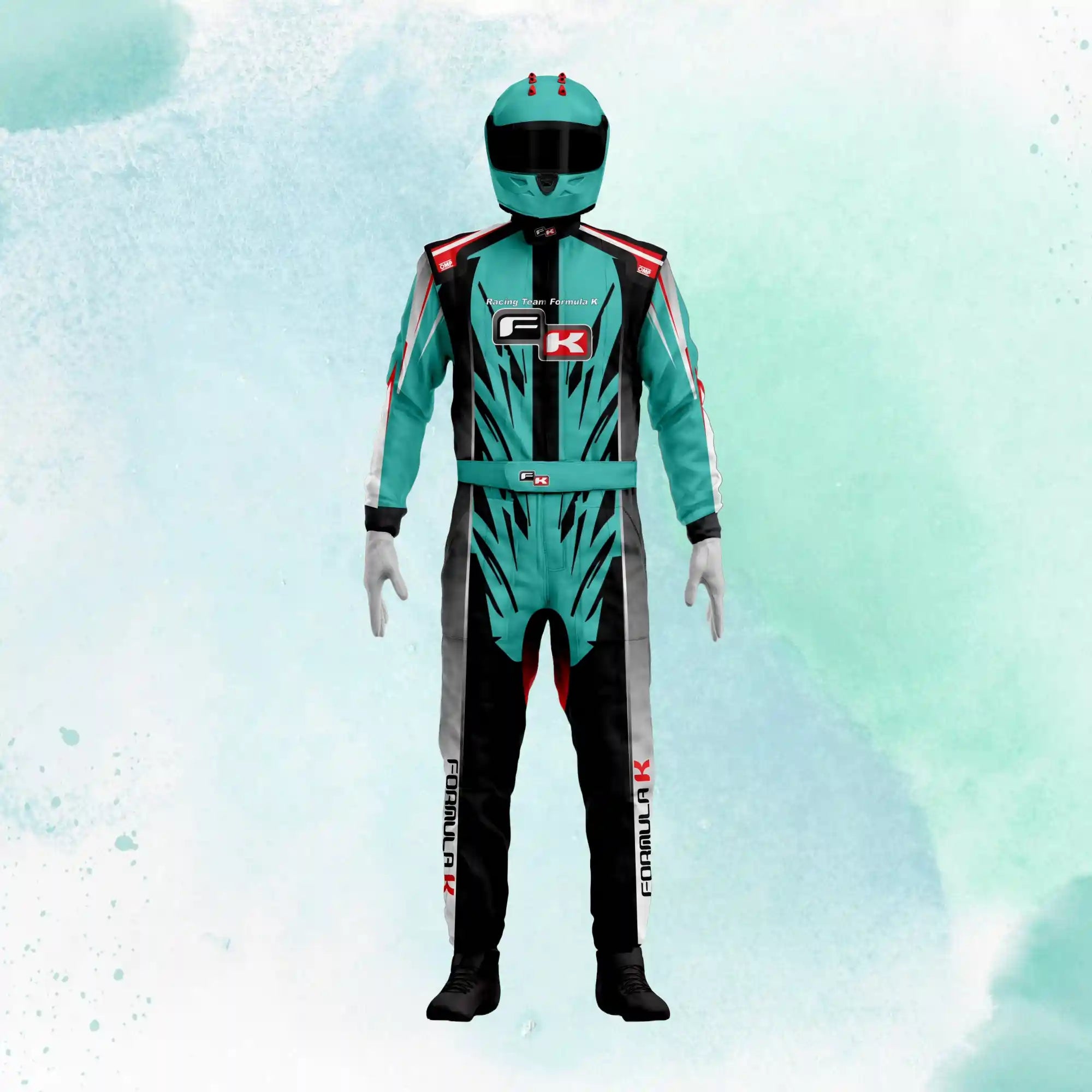 Formula FK 2020 Overall OMP Go Kart Racing Sublimation Printed Suit