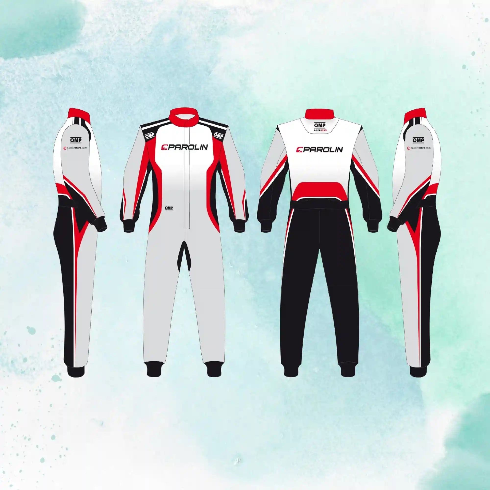 New Parolin MotorSports OMP Kart Suit
