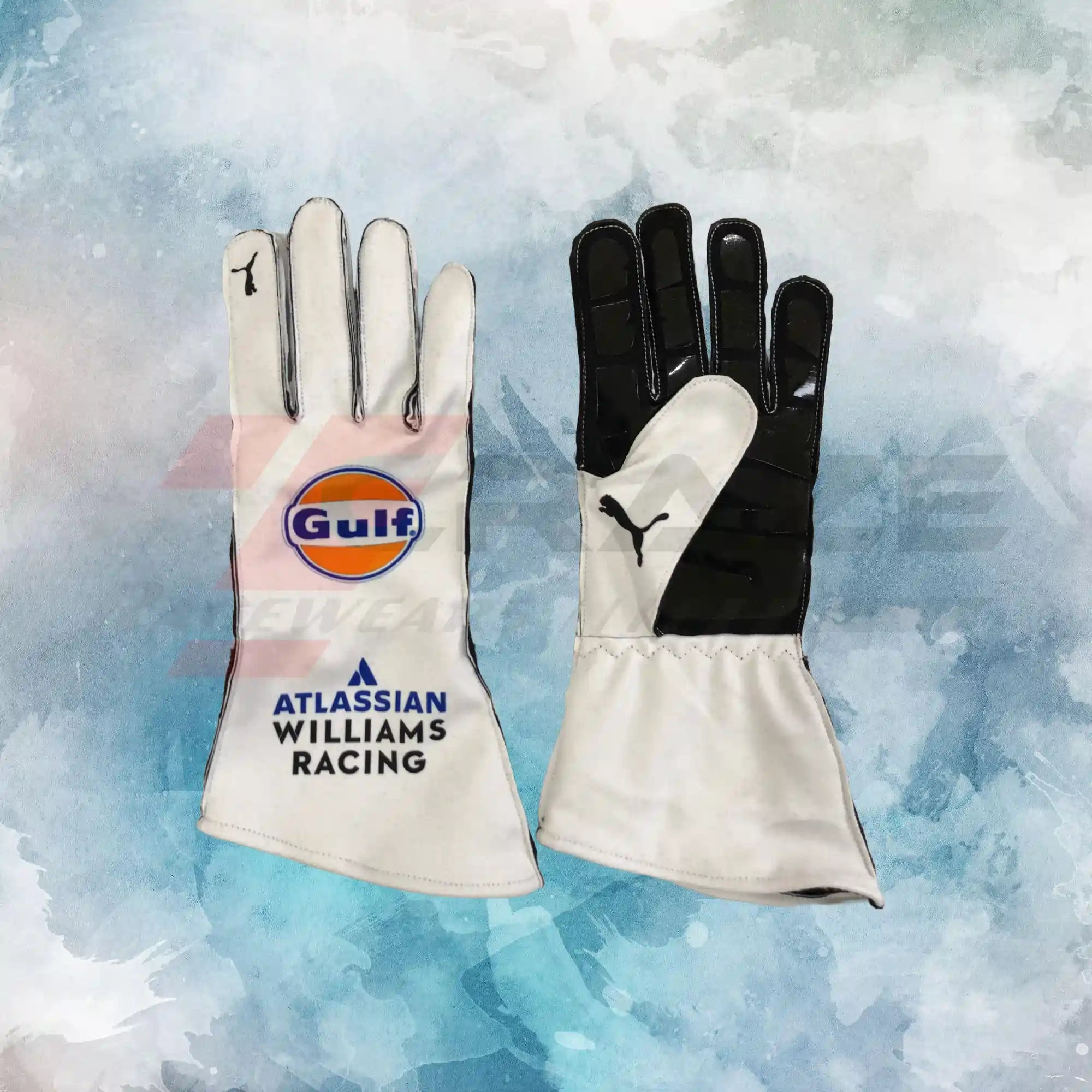 2025 Williams Racing Gloves / New Williams Racing Replica Race Gloves