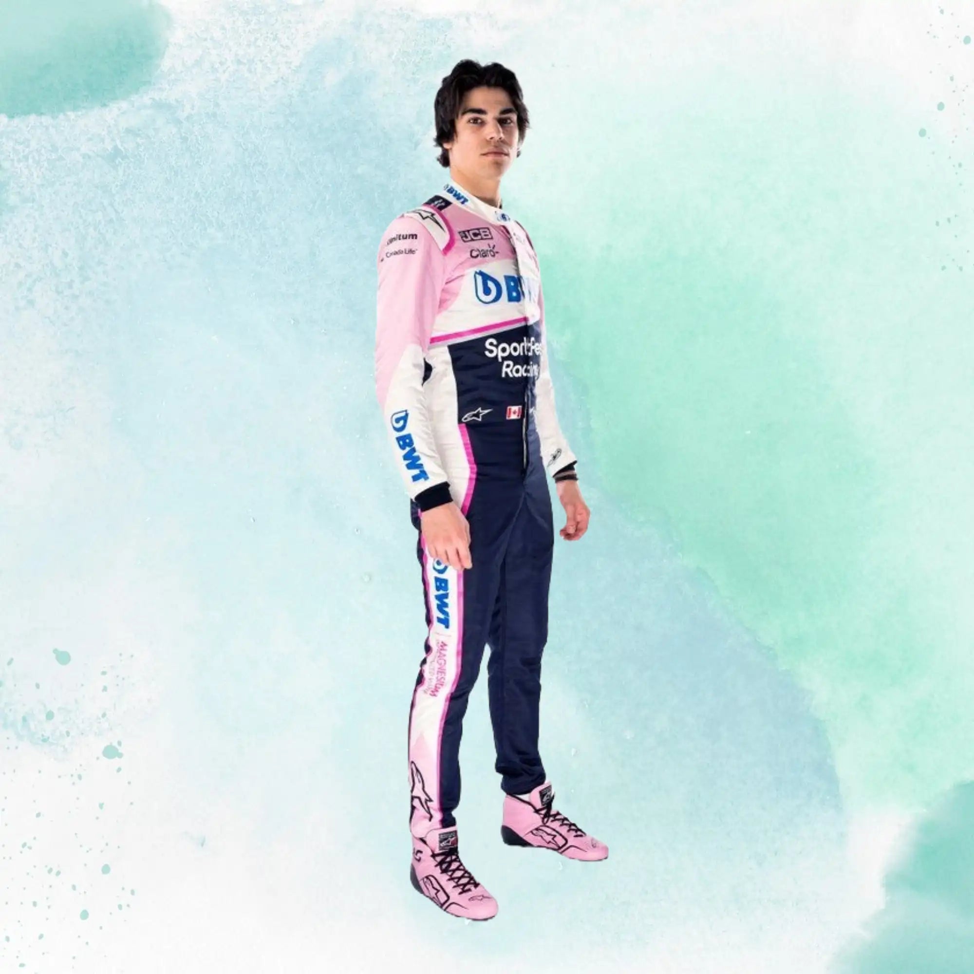2019 Lance Stroll BWT F1 Team Alpine Replica Racing Suit