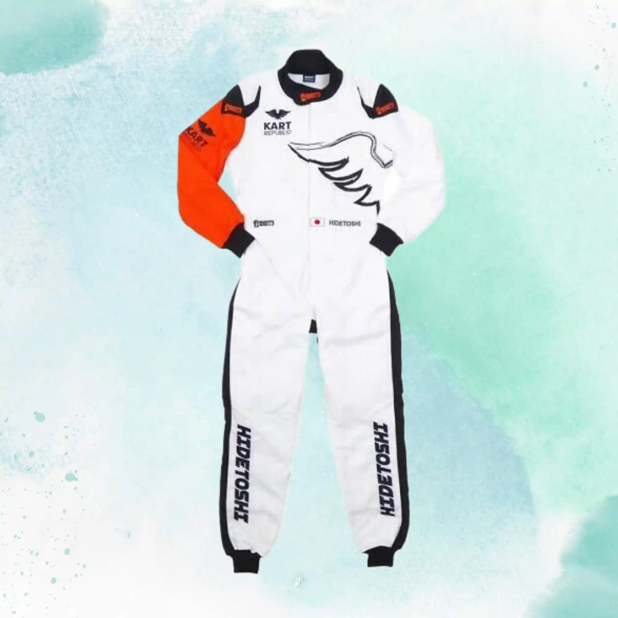 Kart Republic Overall Go Kart Race Suit Sublimation Printed