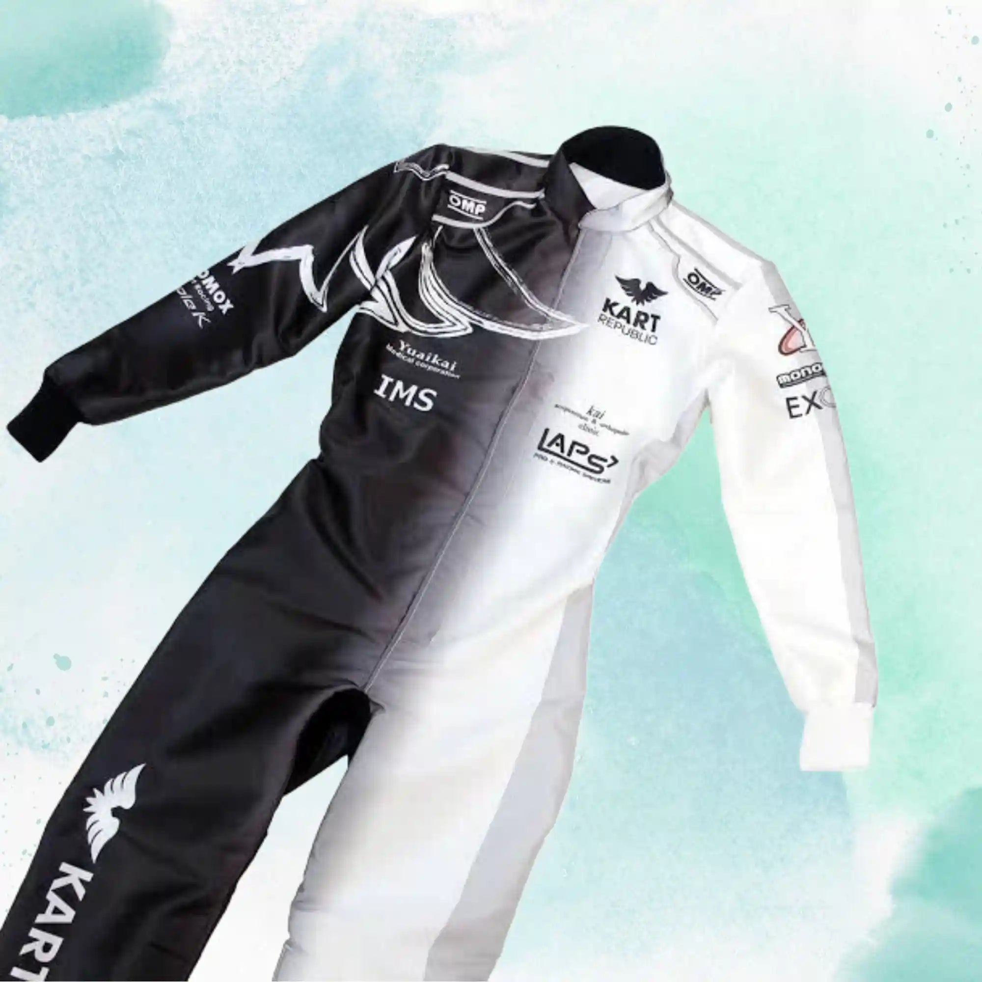 Kart Republic Overall Go Kart Sublimation Printed Race Suit