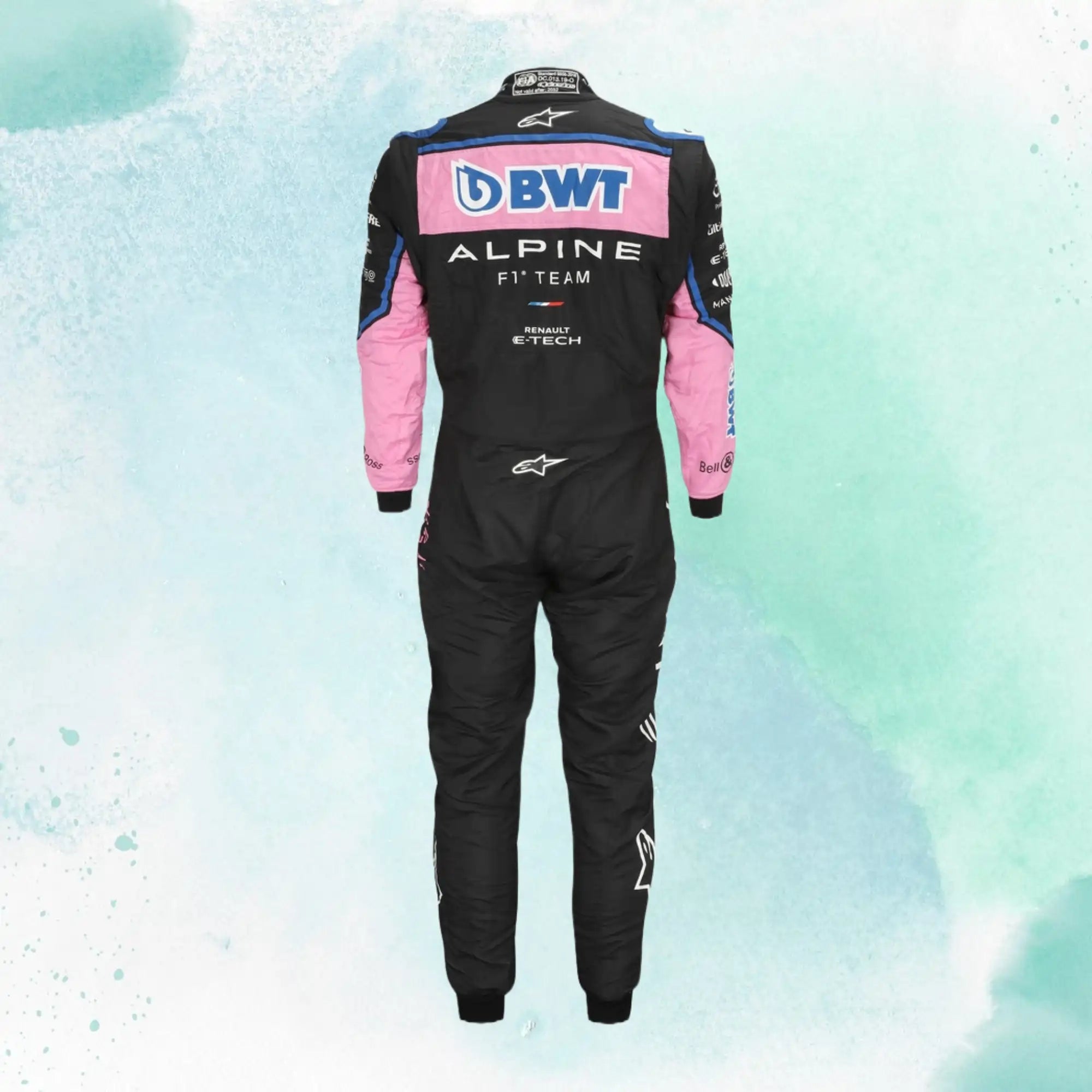 Fernando Alonso 2022 BWT Italian GP Replica Racing Suit F1 Team Alpine