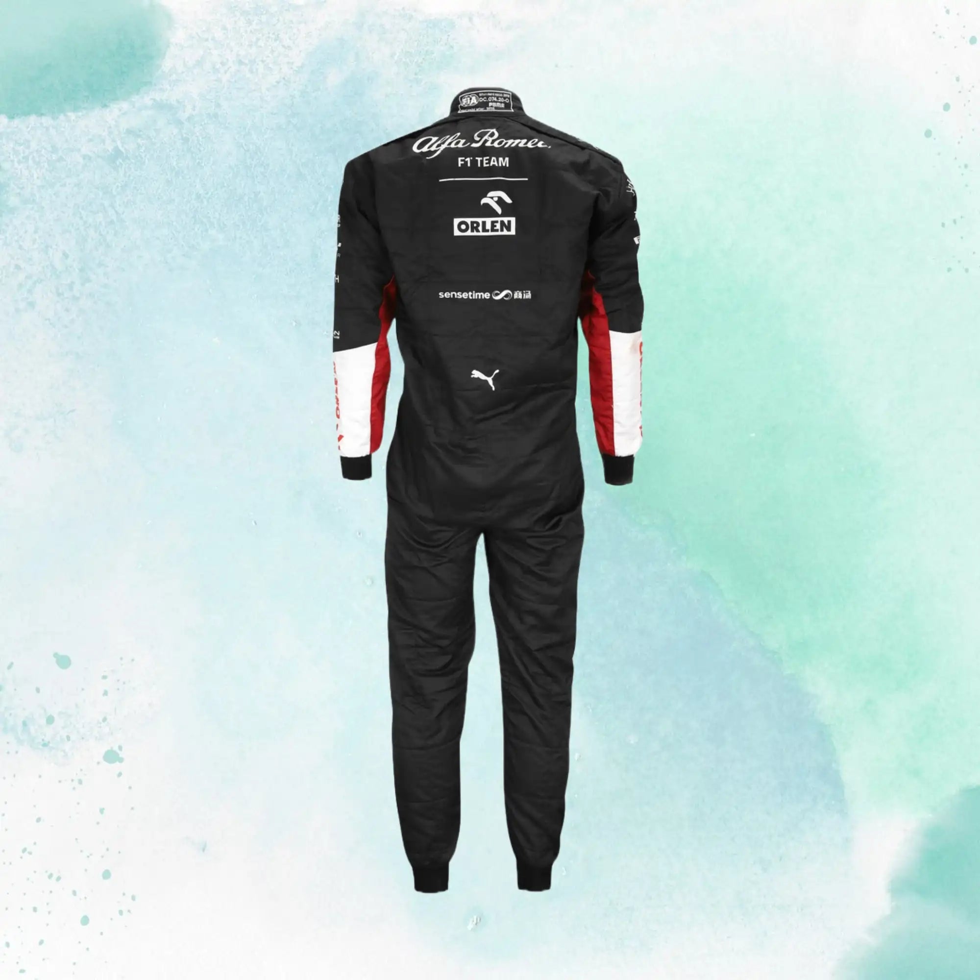 2022 Zhou Guanyu F1 Team Replica Racing Suit Alfa Romeo