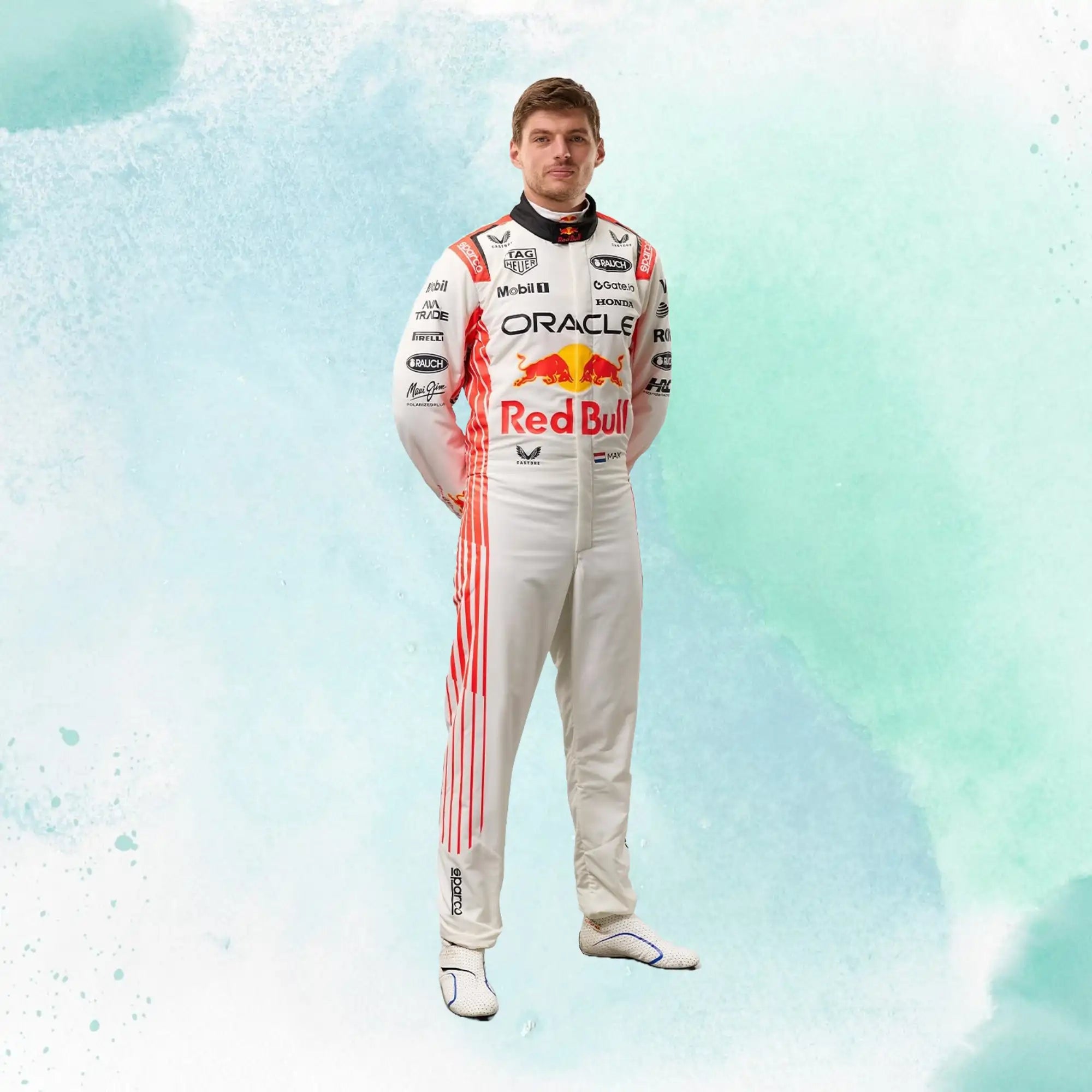 New 2025 Max Verstappen Japanese Grand Prix Red Bull F1 Team Replica Race Suit