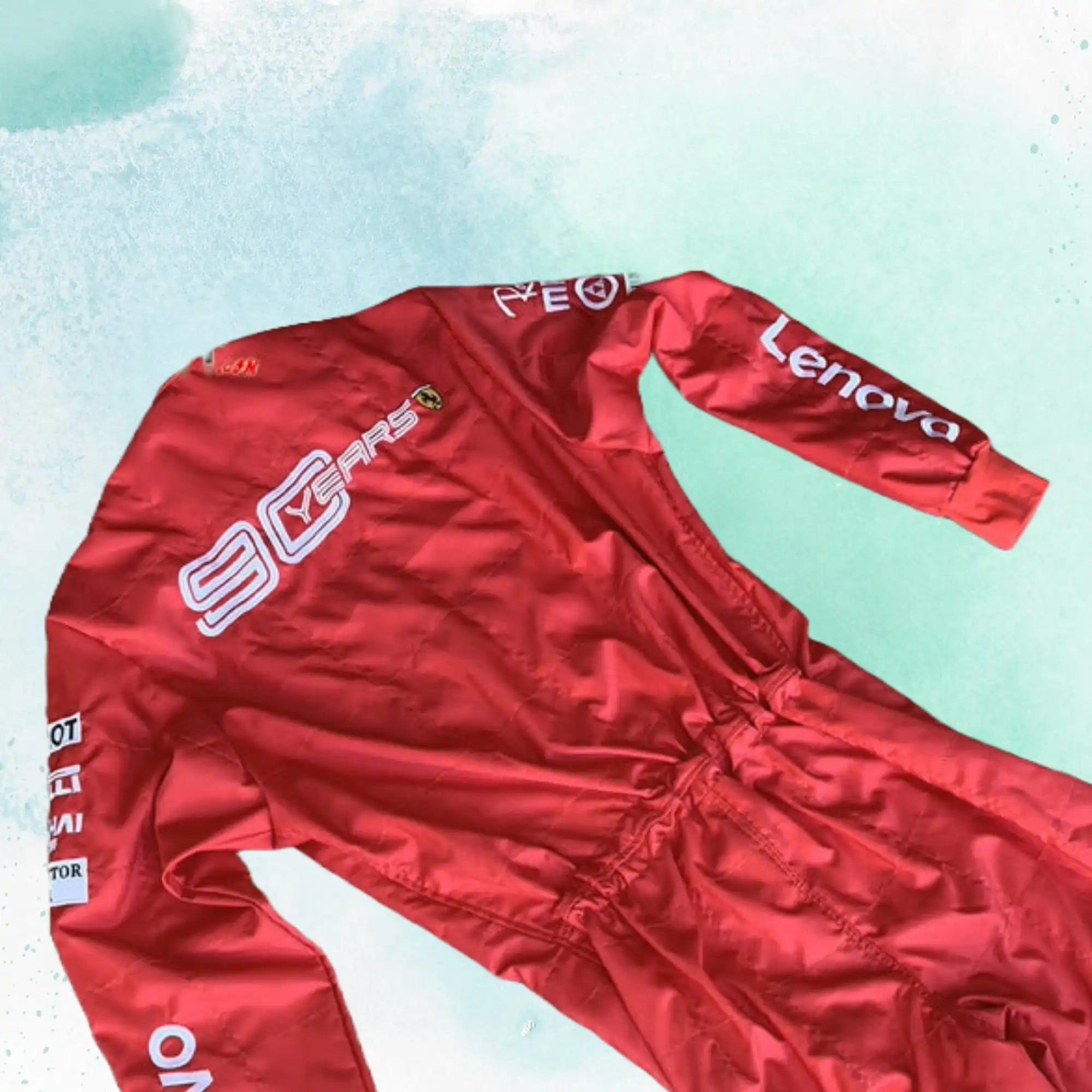 Charles Leclerc 2019 Scuderia Ferrari 90 Years F1 Team Embroidery Replica Race Suit