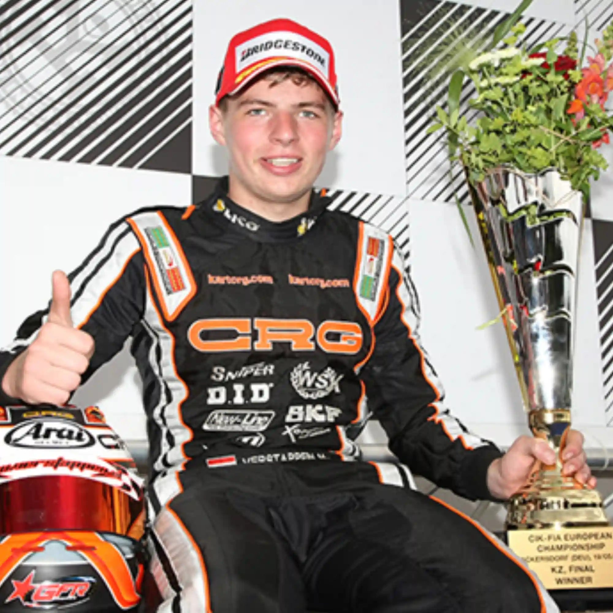 Max CRG Go Kart Overall Sublimation Printed Racing Suit