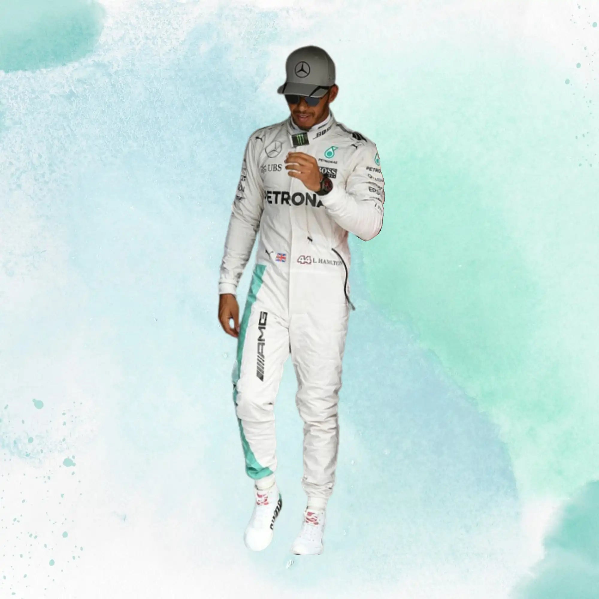 Lewis Hamilton 2017 Mercedes-Benz F1 Team Replica Racing Suit