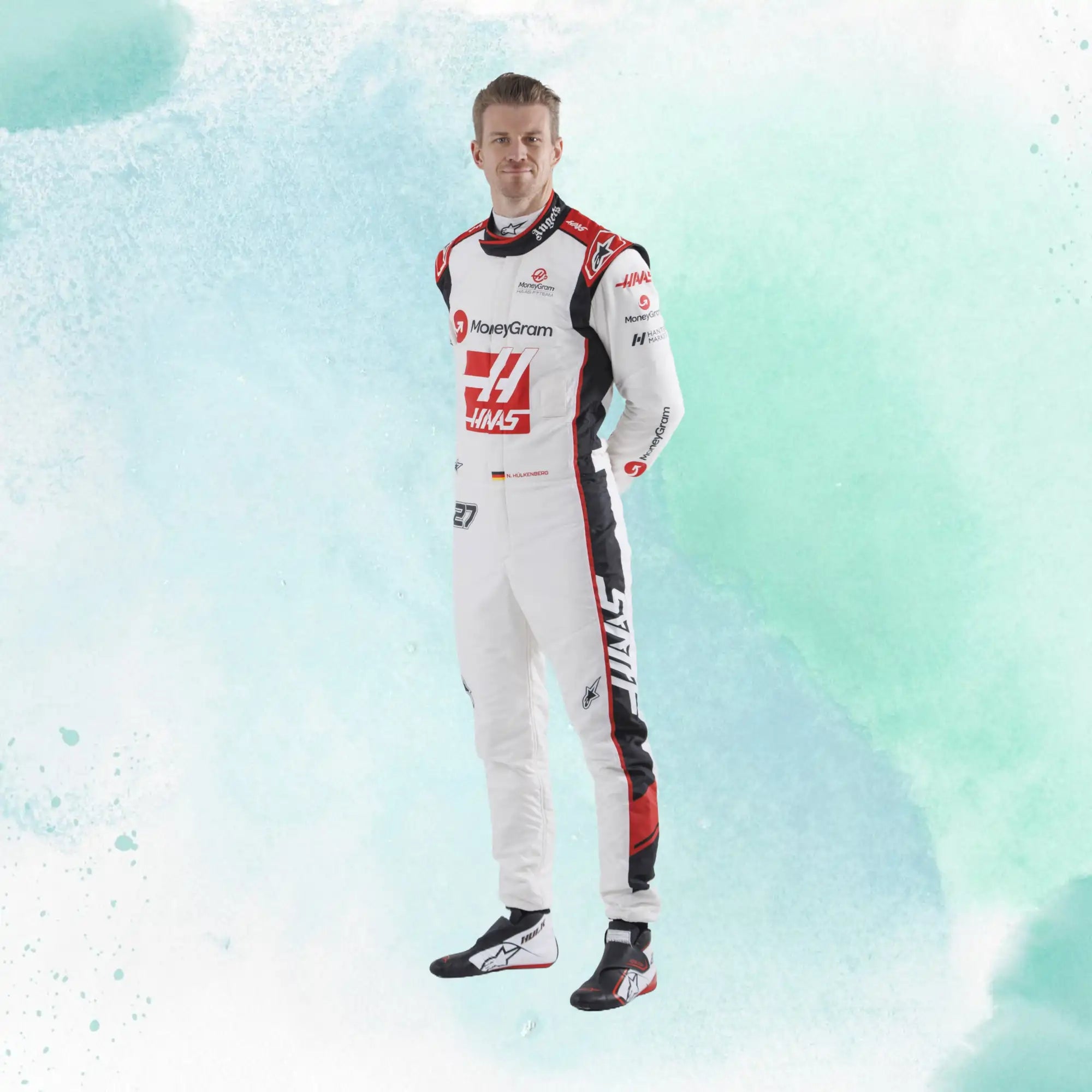 2023 Nico Hulkenberg Replica Racing Suit F1 Haas Team