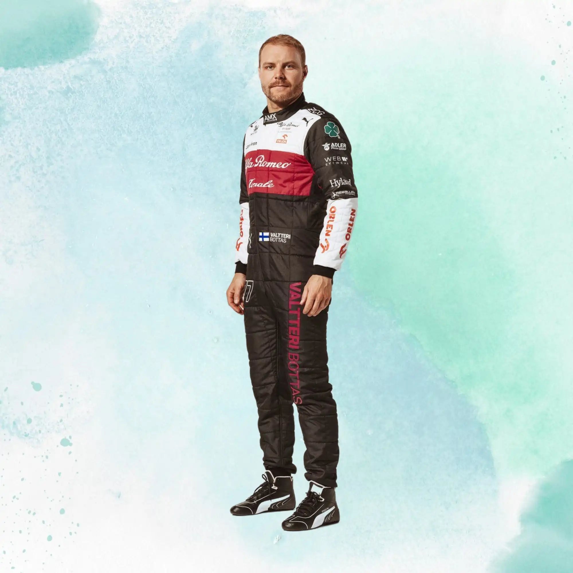 Valtteri Bottas 2022 F1 Team Alfa Romeo Replica Racing Suit