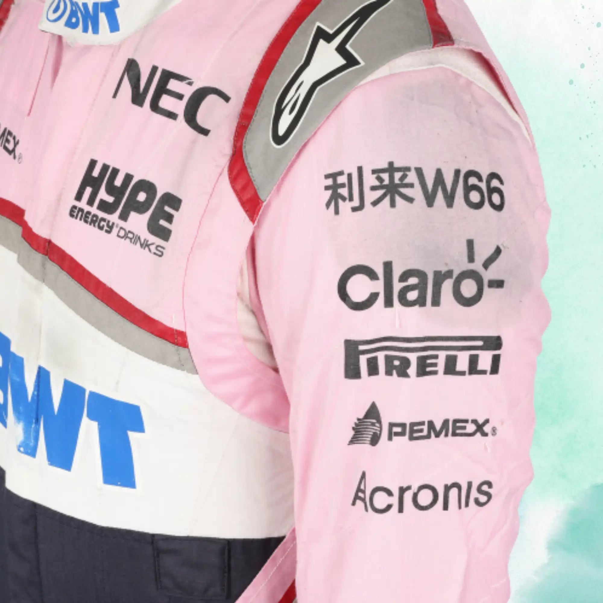 Sergio Perez 2018 Race Suit Replica BWT F1 Team