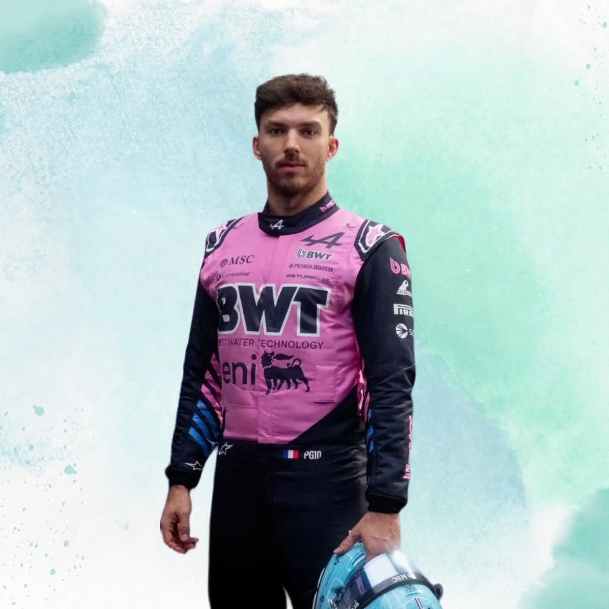 New 2026 Pierre Gasly BWT Alpine F1 Team Replica Racing Suit