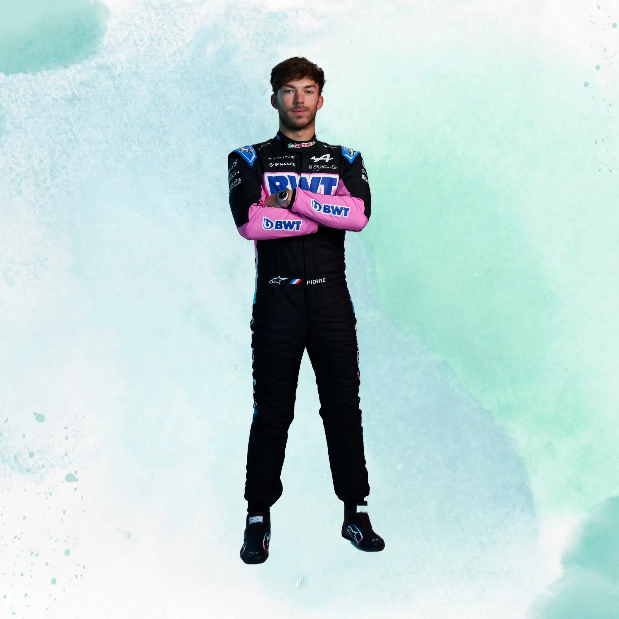2024 Pierre Gasly New BWT Team Alpine Replica Racing Suit F1 Team