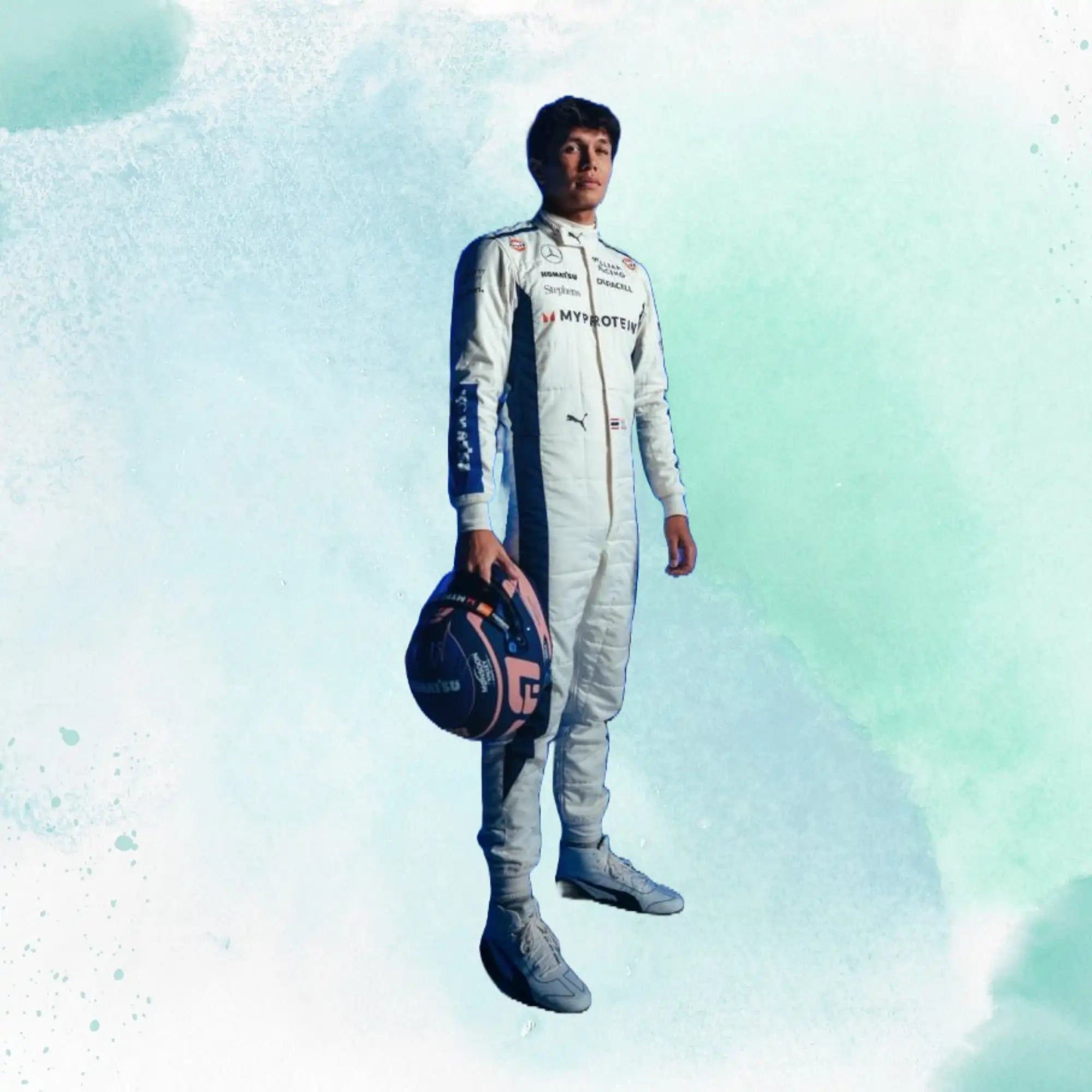 2024 New Alexander Albon F1 Team Williams Racing Replica Racing Suit