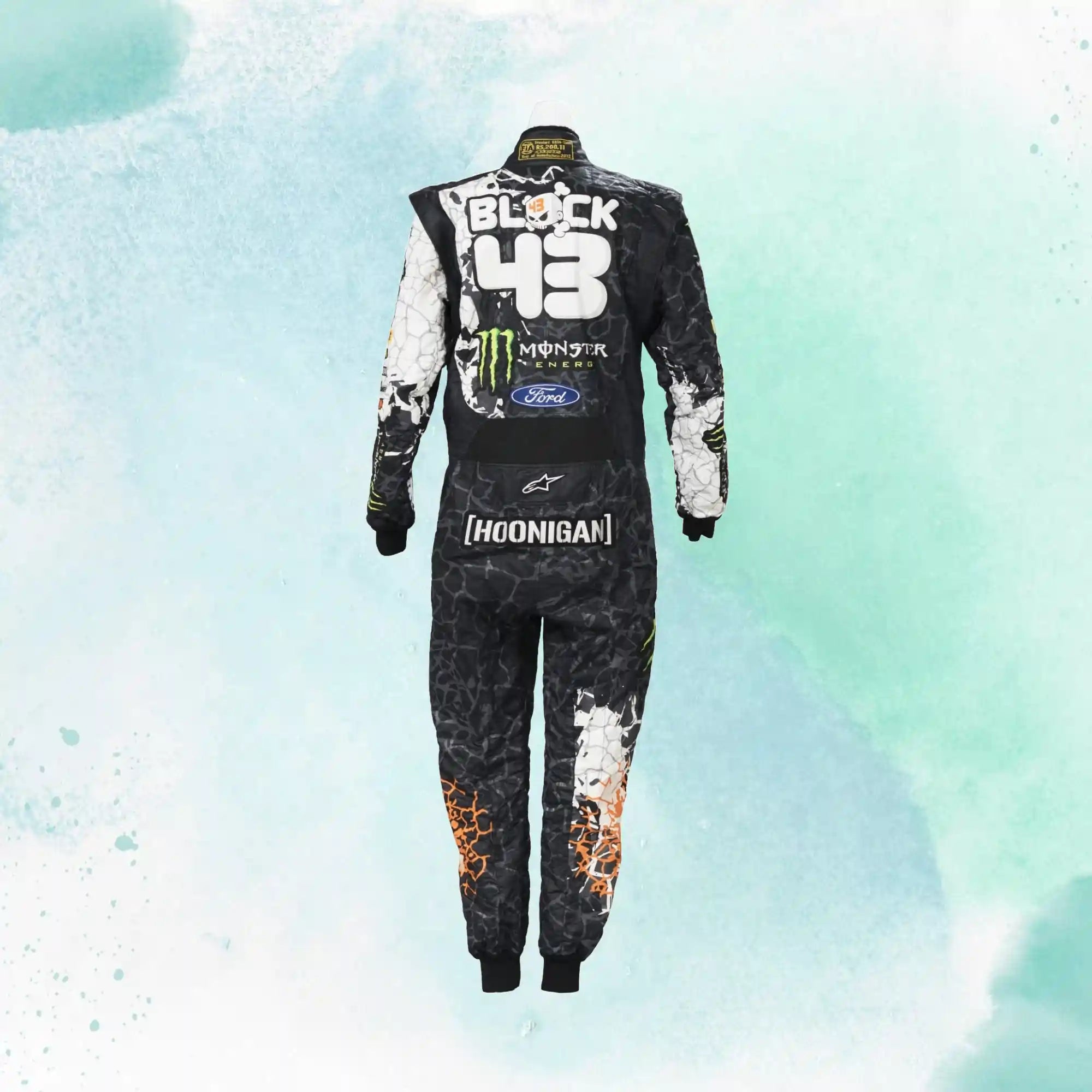 2012 Ken Block Monster Energy Sublimation Printed Go Kart Racing Suit