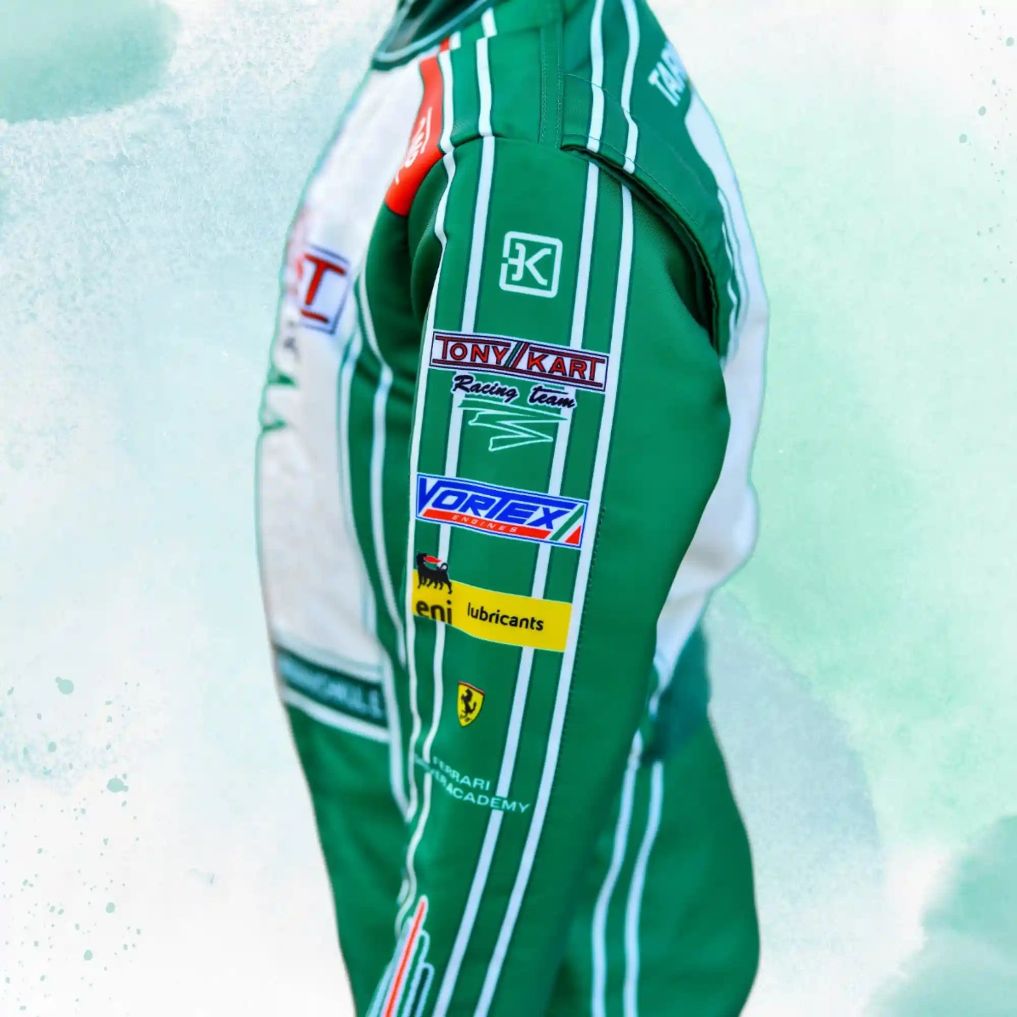 2022 Tony Kart Sublimation Printed Overall Go Kart Driver Racing Suit