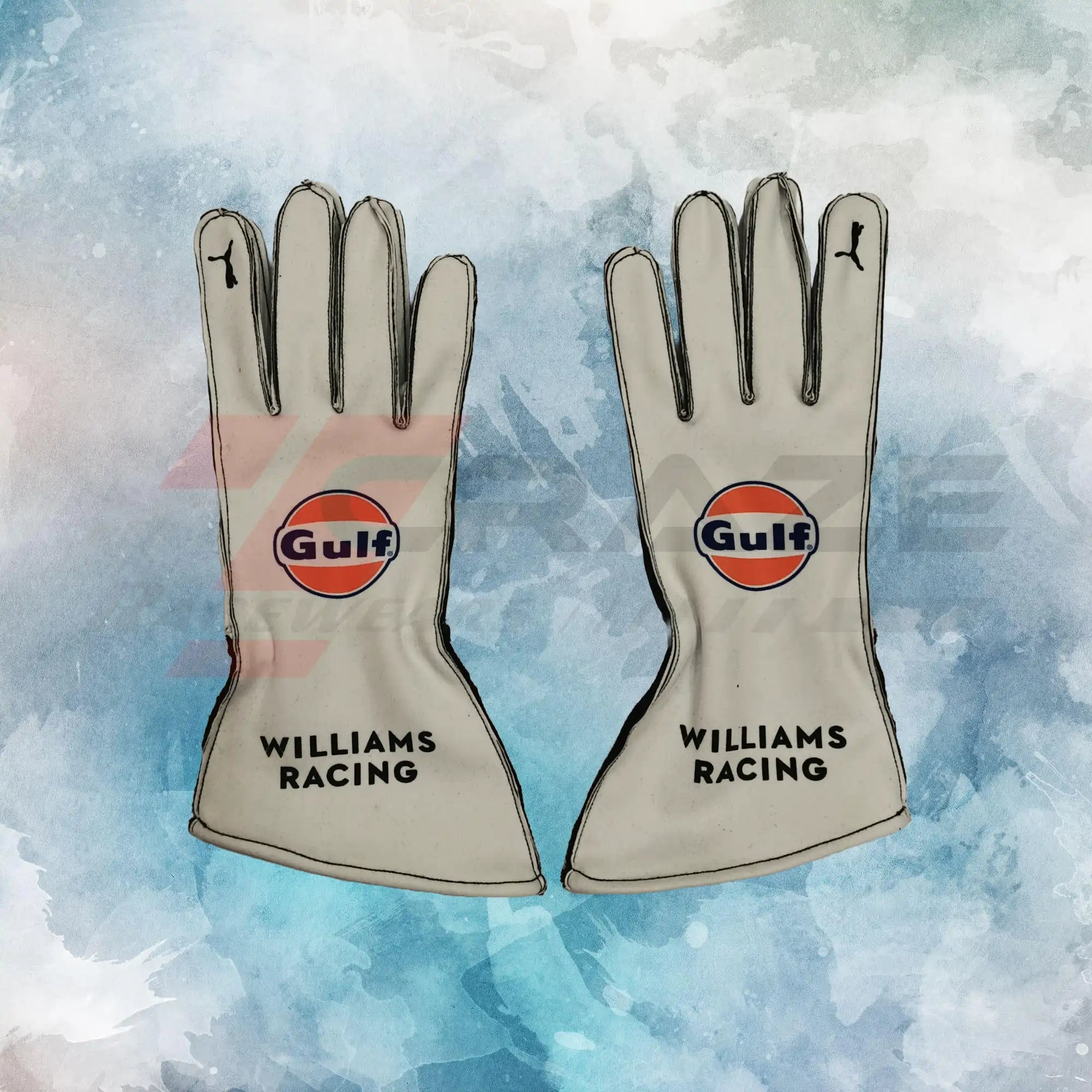 2024 Williams Racing Gloves / Williams Racing Replica Race Gloves