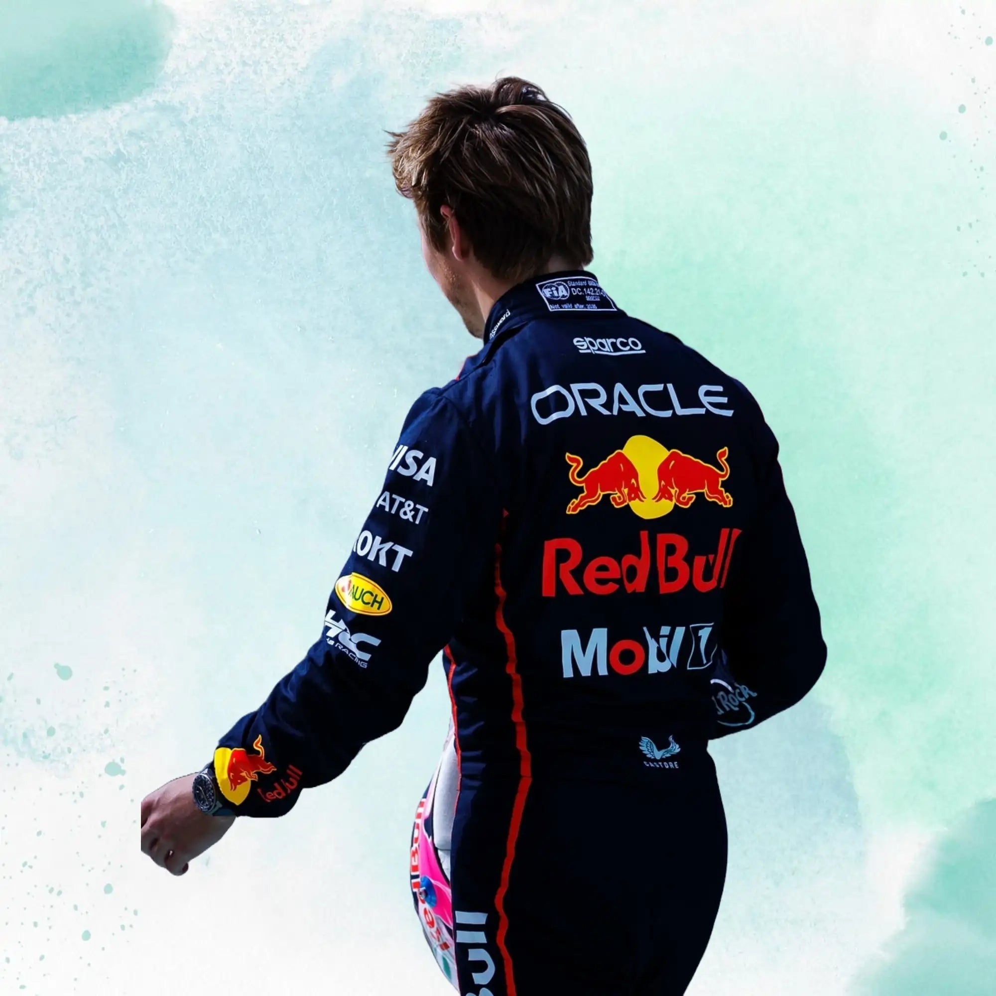 New 2025 Liam Lawson Red Bull F1 Team Replica Race Suit
