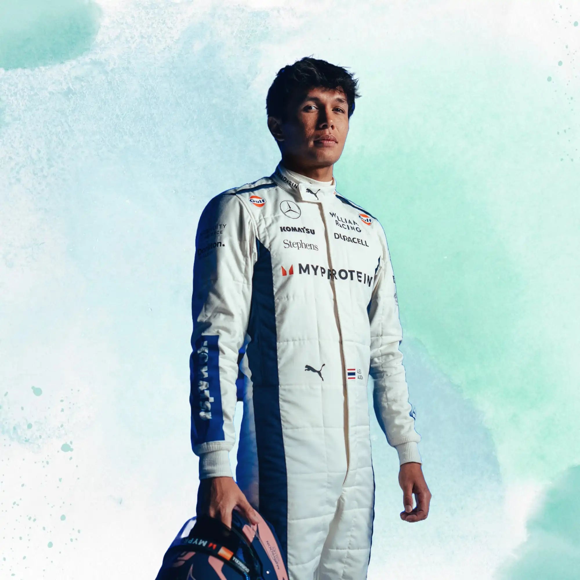 2024 New Alexander Albon F1 Team Williams Racing Replica Racing Suit