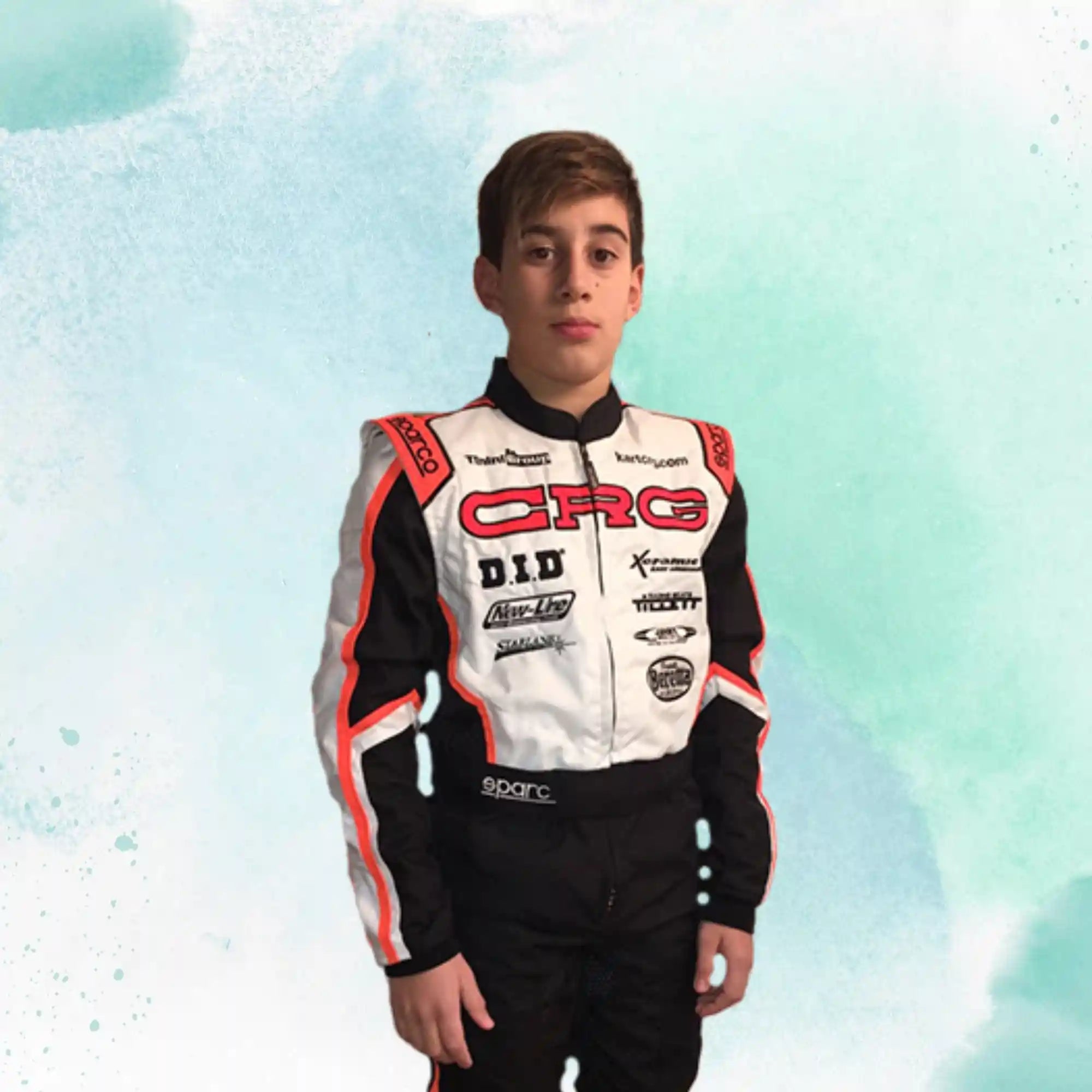 2017 CRG Go Kart Overall Sublimation Printed Racing Suit