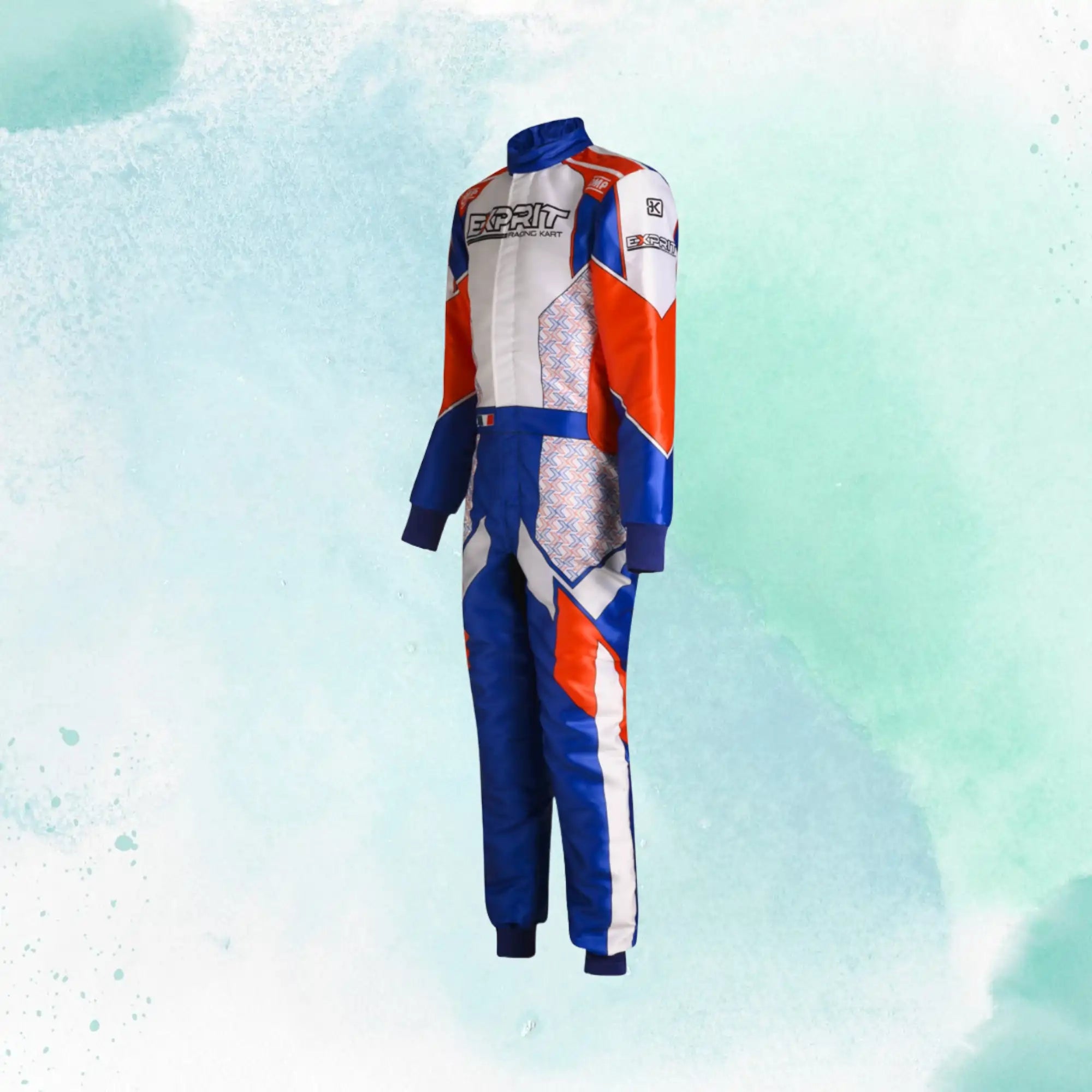 New 2025 Exprit Driver Overall OMP Go Kart Racing Sublimation Printed Kart Suit