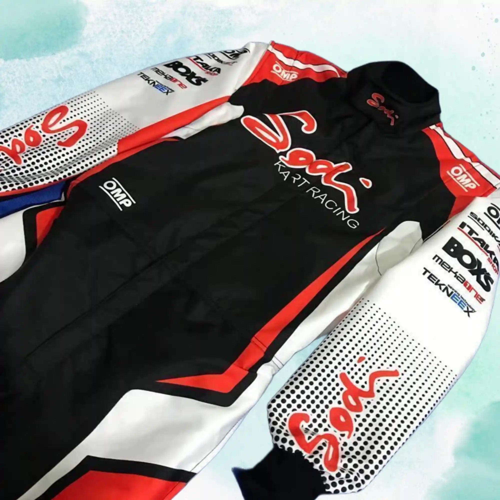 Sodi Kart 2021 OMP Go Kart Racing Suit Sublimation Printed