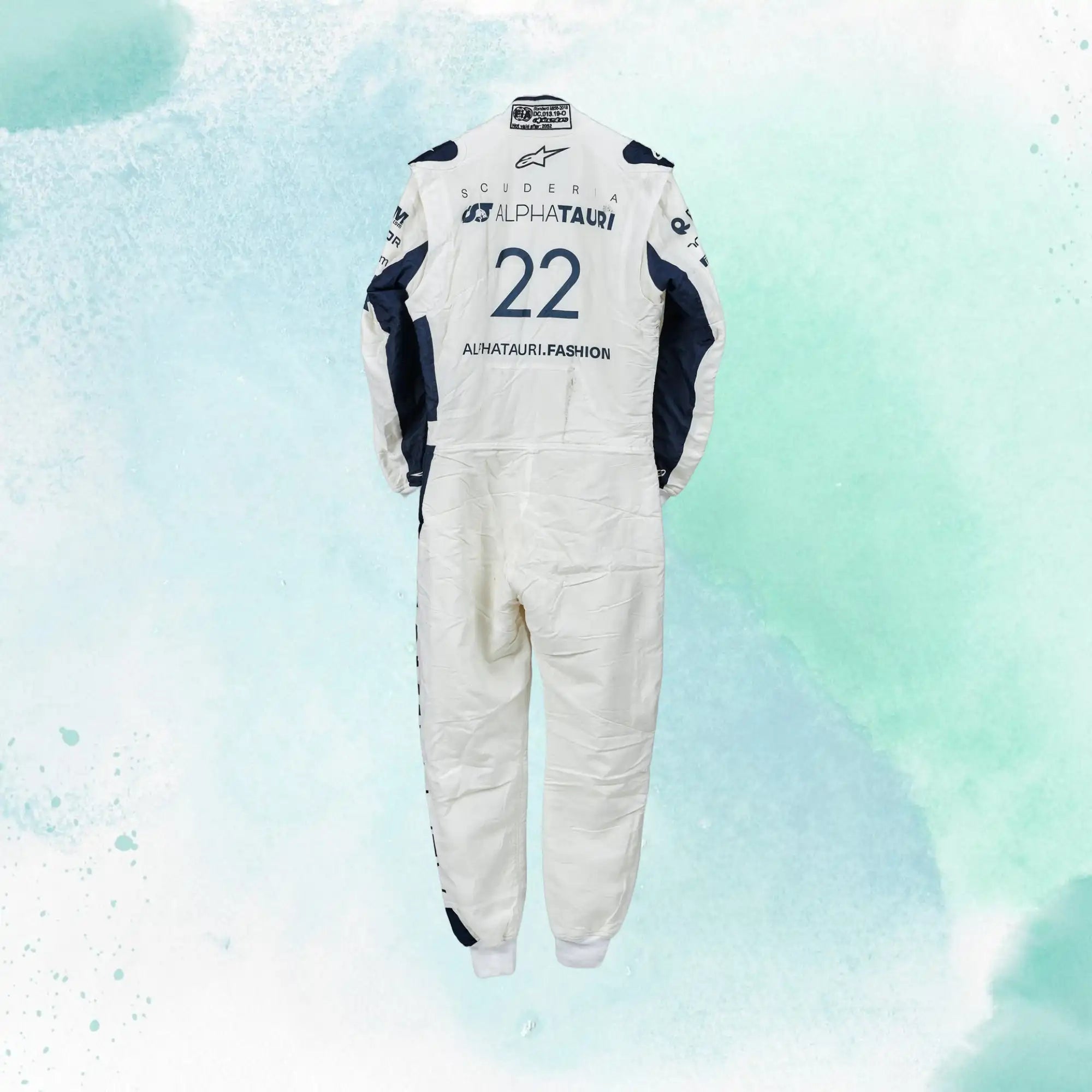 2022 Yuki Tsunoda Replica Race Suit F1 Team Alphatauri