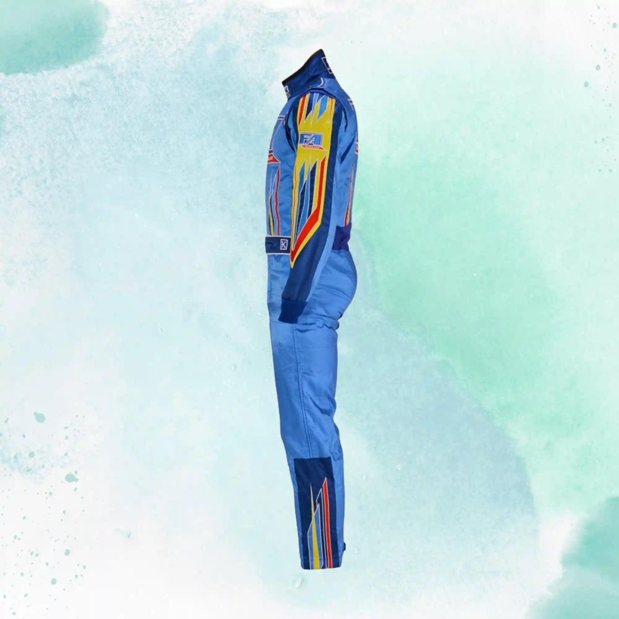 FA Karting Overall OMP Go Kart Racing Sublimation Printed Suit 2016 - 2019