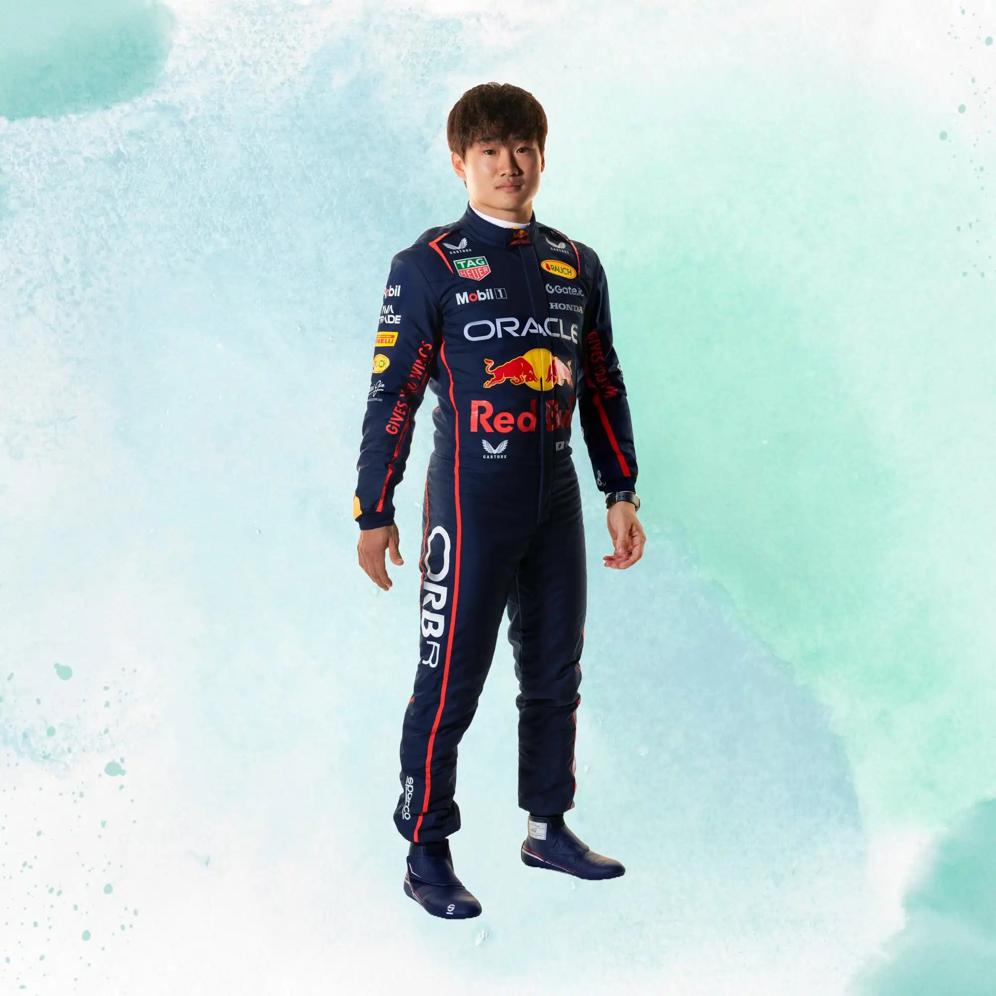 New 2025 Yuki Tsunoda Red Bull F1 Team Replica Race Suit