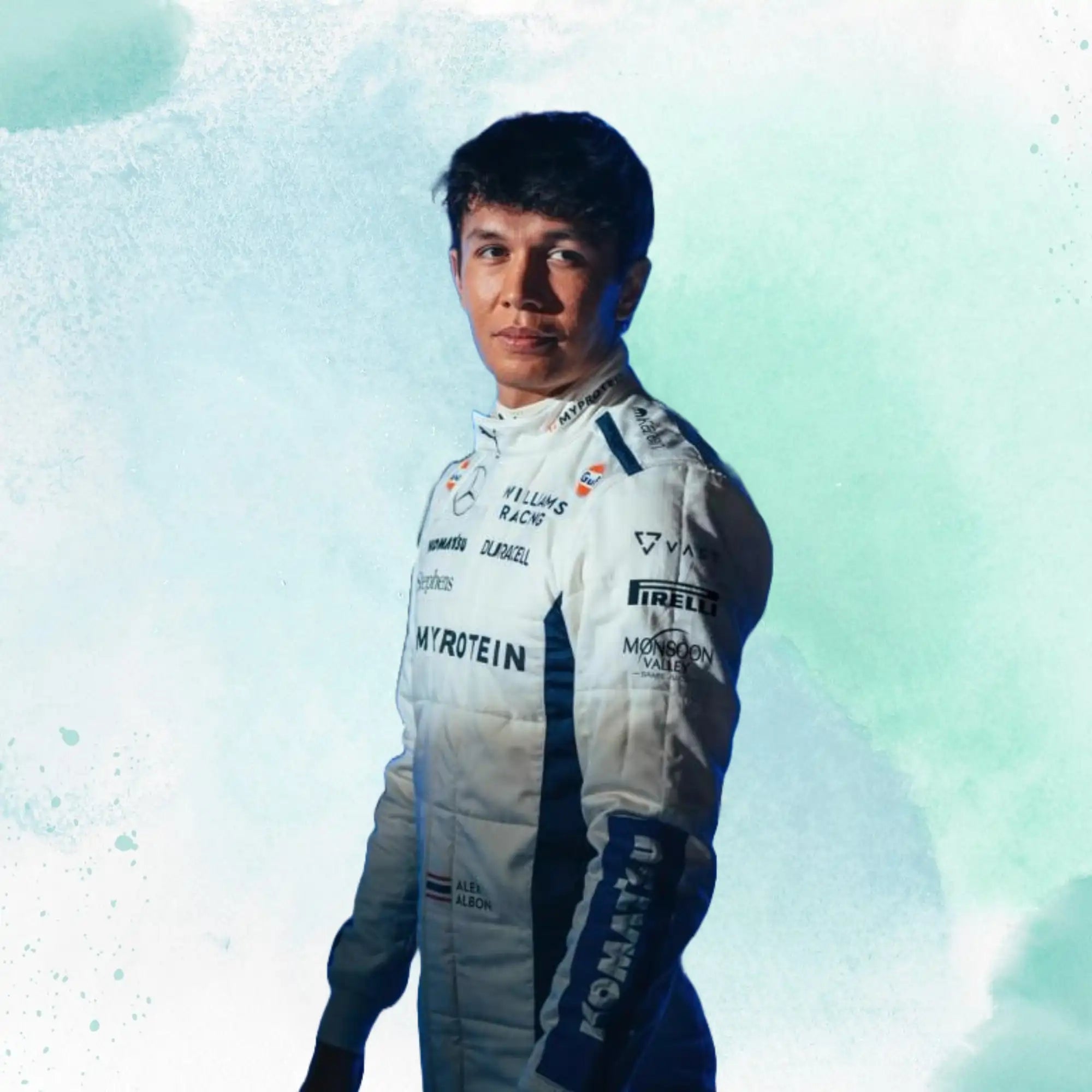 2024 New Alexander Albon F1 Team Williams Racing Replica Racing Suit