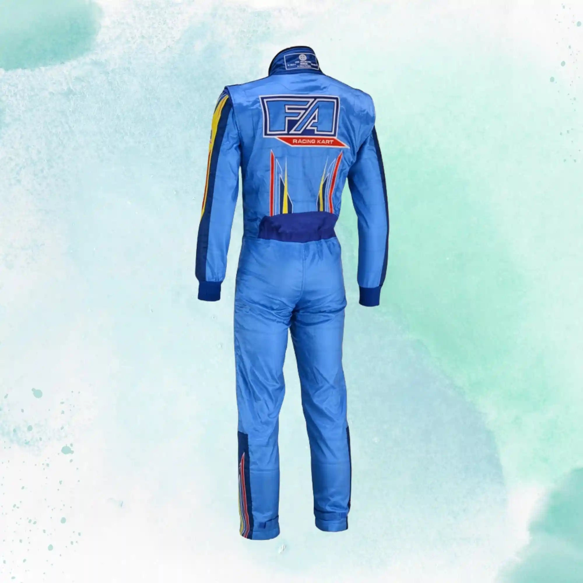 FA Karting Overall OMP Go Kart Racing Sublimation Printed Suit 2016 - 2019