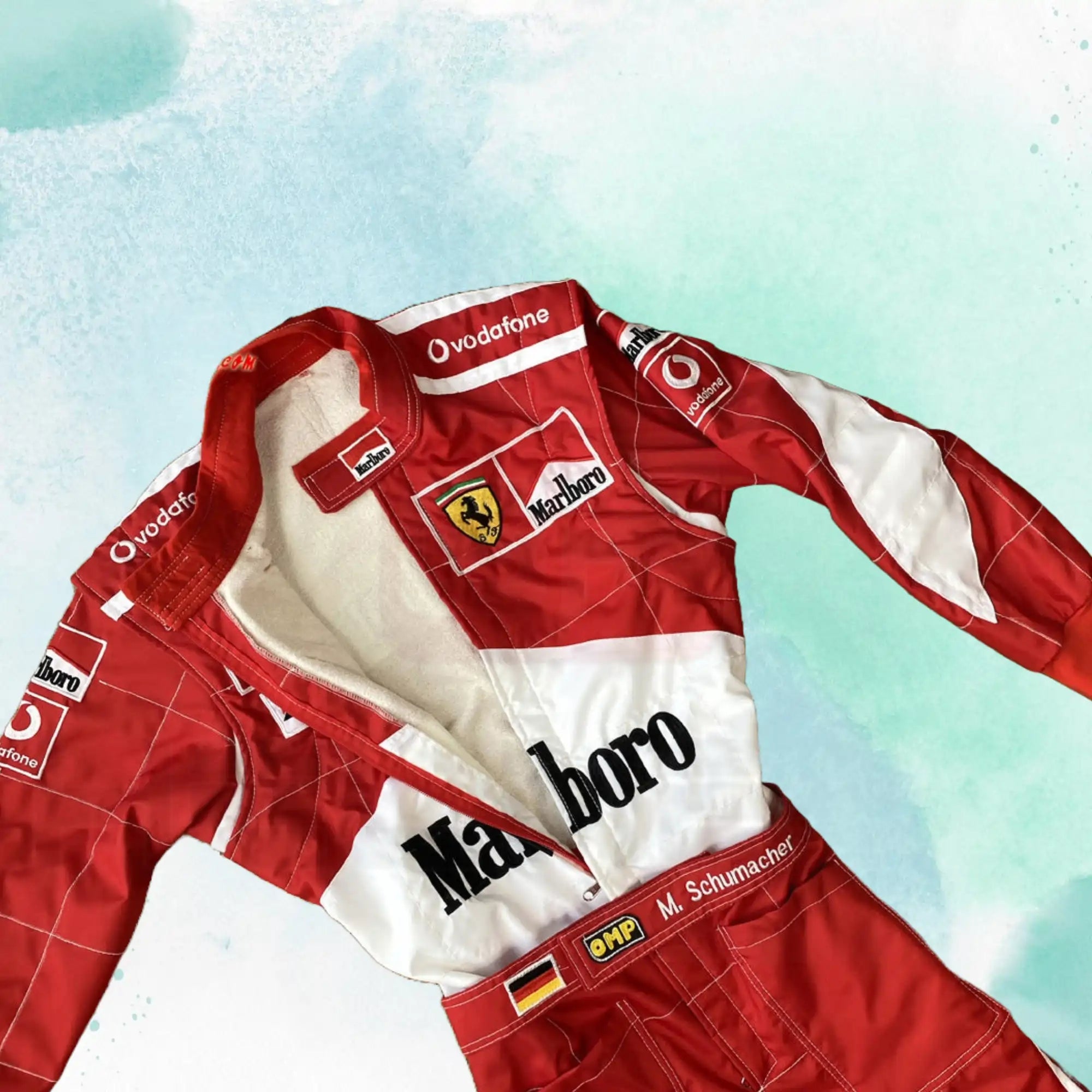 Michael Schumacher 2006 Embroidery Replica Race Suit