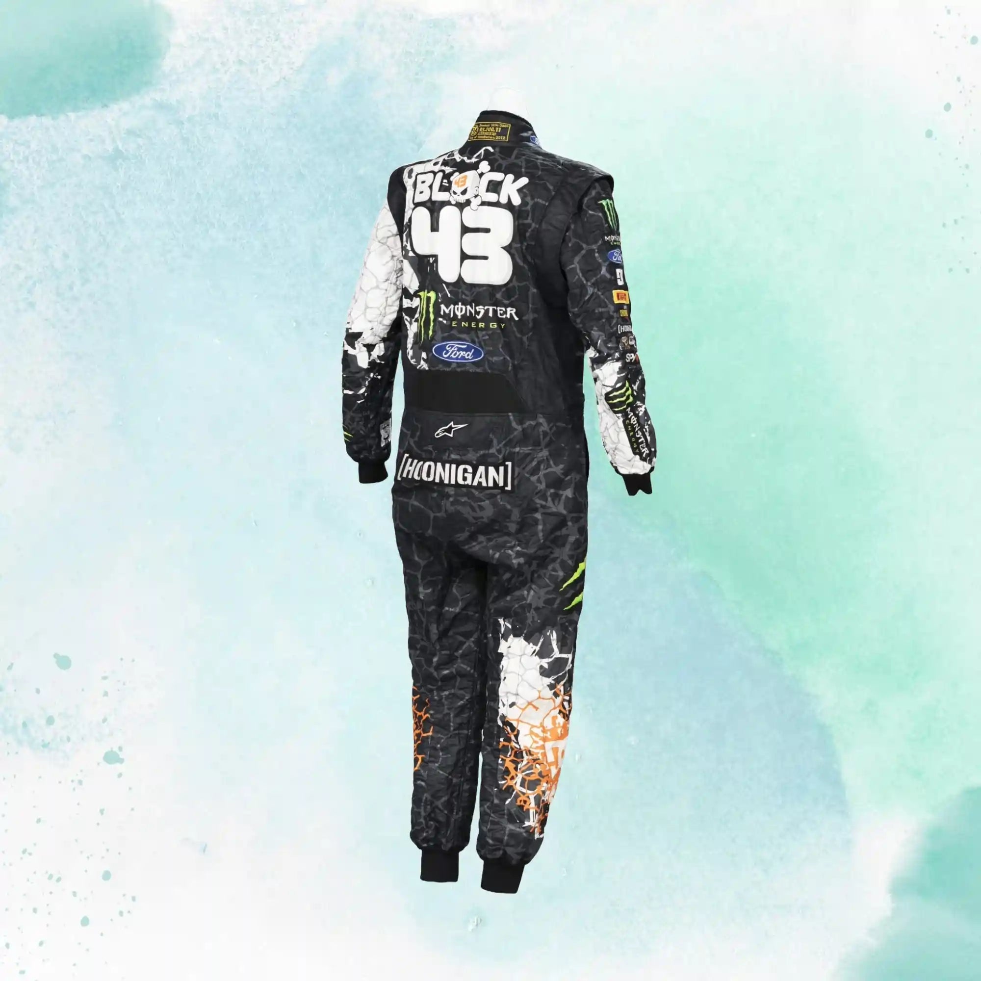 2012 Ken Block Monster Energy Sublimation Printed Go Kart Racing Suit