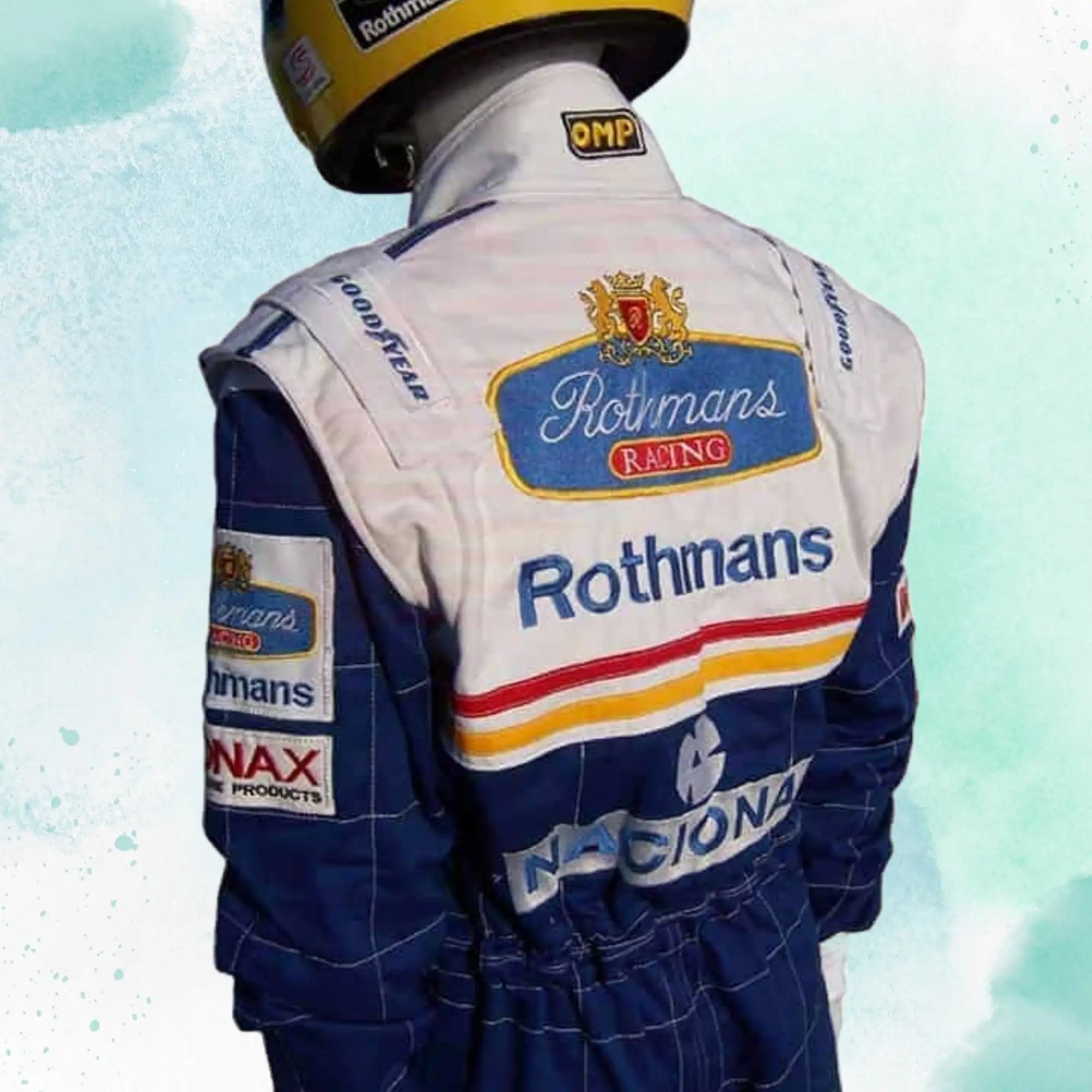 Ayrton Senna 1994 Williams F1 Replica Racing Embroidery / Patch Suit