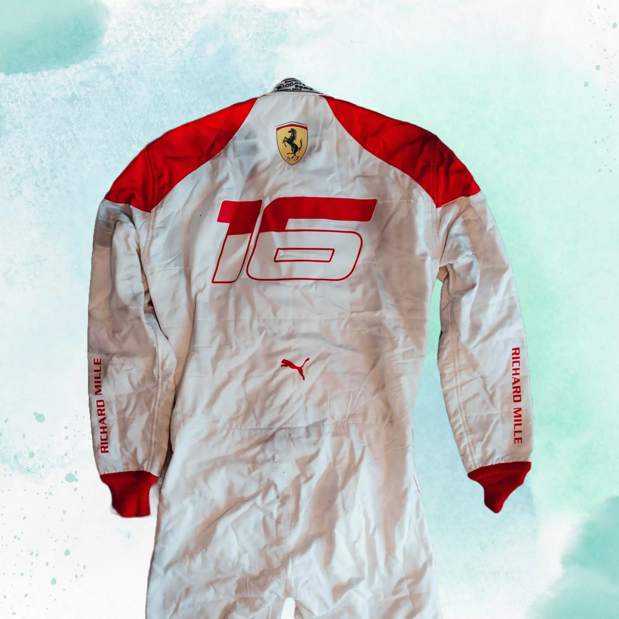 2023 Charles Leclerc Monaco GP Formula 1 Scuderia Ferrari Replica Race Suit
