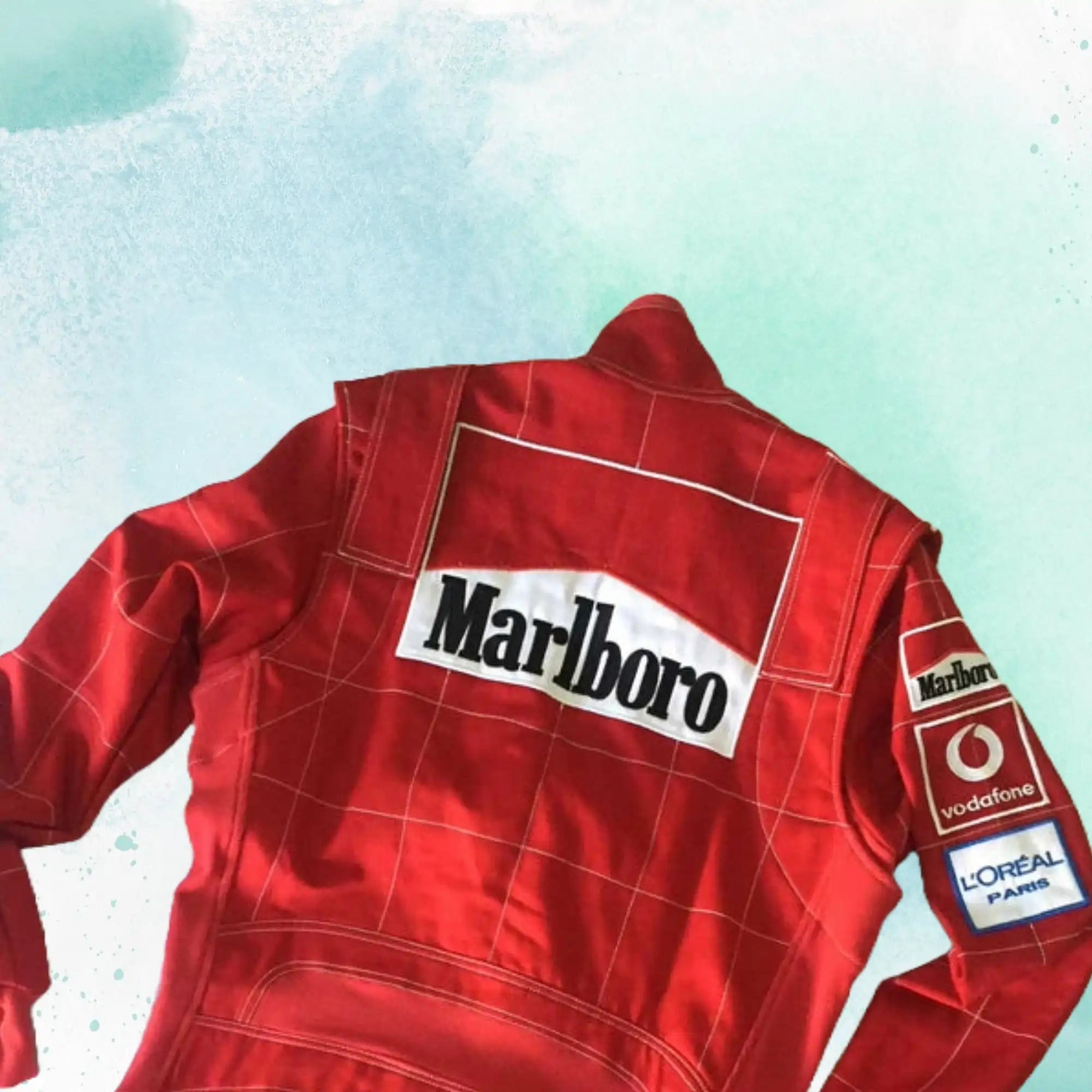 Michael Schumacher 2004 Embroidery / Patch Replica Race Suit / Ferrari F1